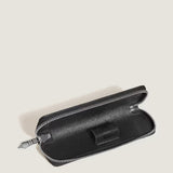 Montblanc Sartorial 1 Pen Zipped Pouch Tweed Blue