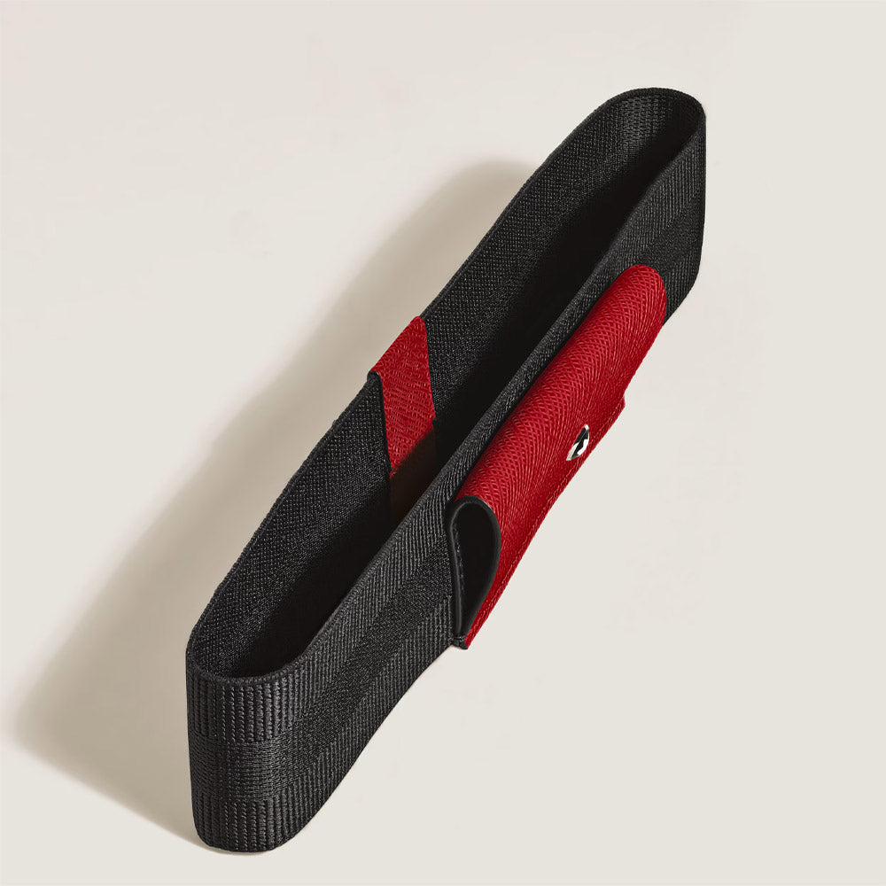 Montblanc 1 Pen Elastic Zip Pouch Red