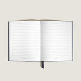 Montblanc Small Notebook Ink Blue Leather Lined