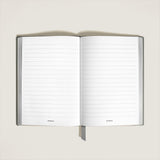 Montblanc Medium Notebook Medium Gray Leather Lined