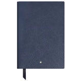 Montblanc Medium Notebook Ink Blue Leather Lined