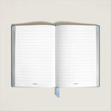 Montblanc Medium Notebook Pale Blue Leather Lined