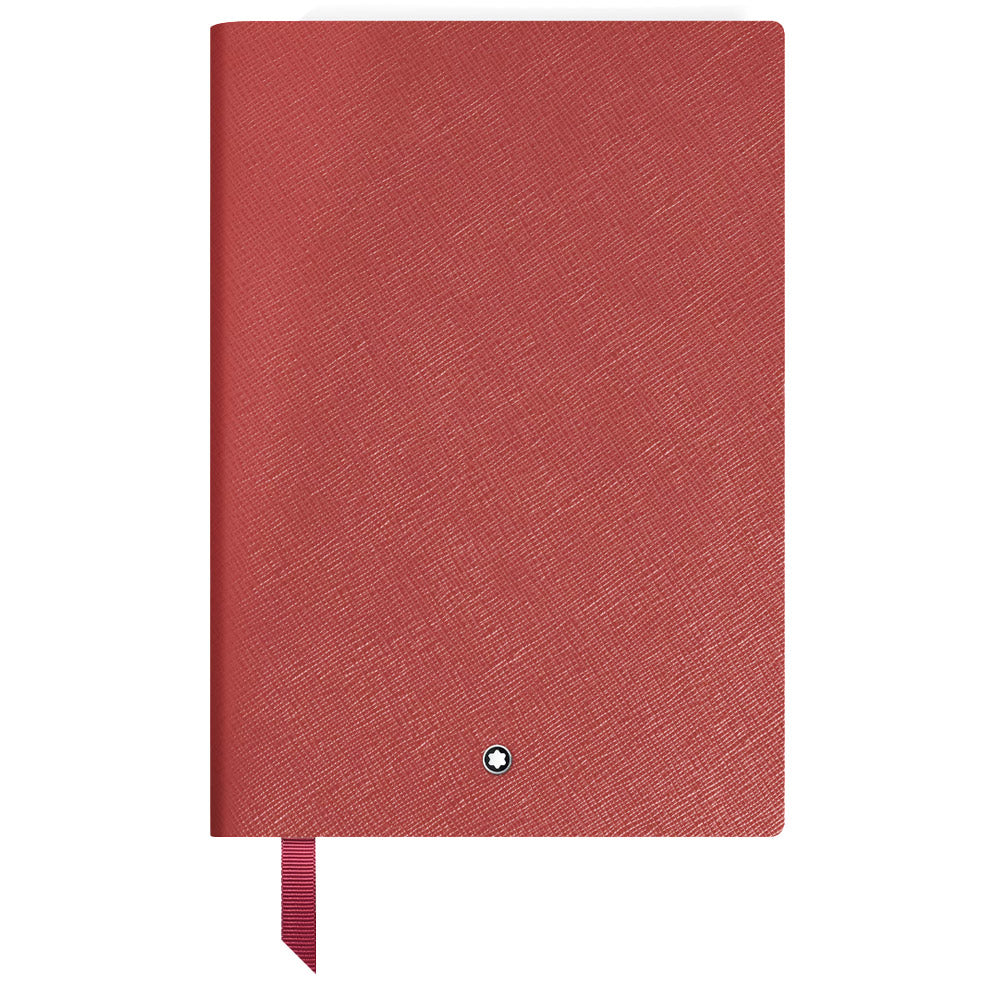 Montblanc Medium Notebook Brick Red Leather Lined