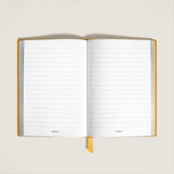 Montblanc Medium Notebook Modena Yellow Leather Lined
