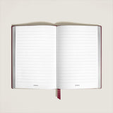 Montblanc Medium Notebook Cassis Burgundy Leather Lined
