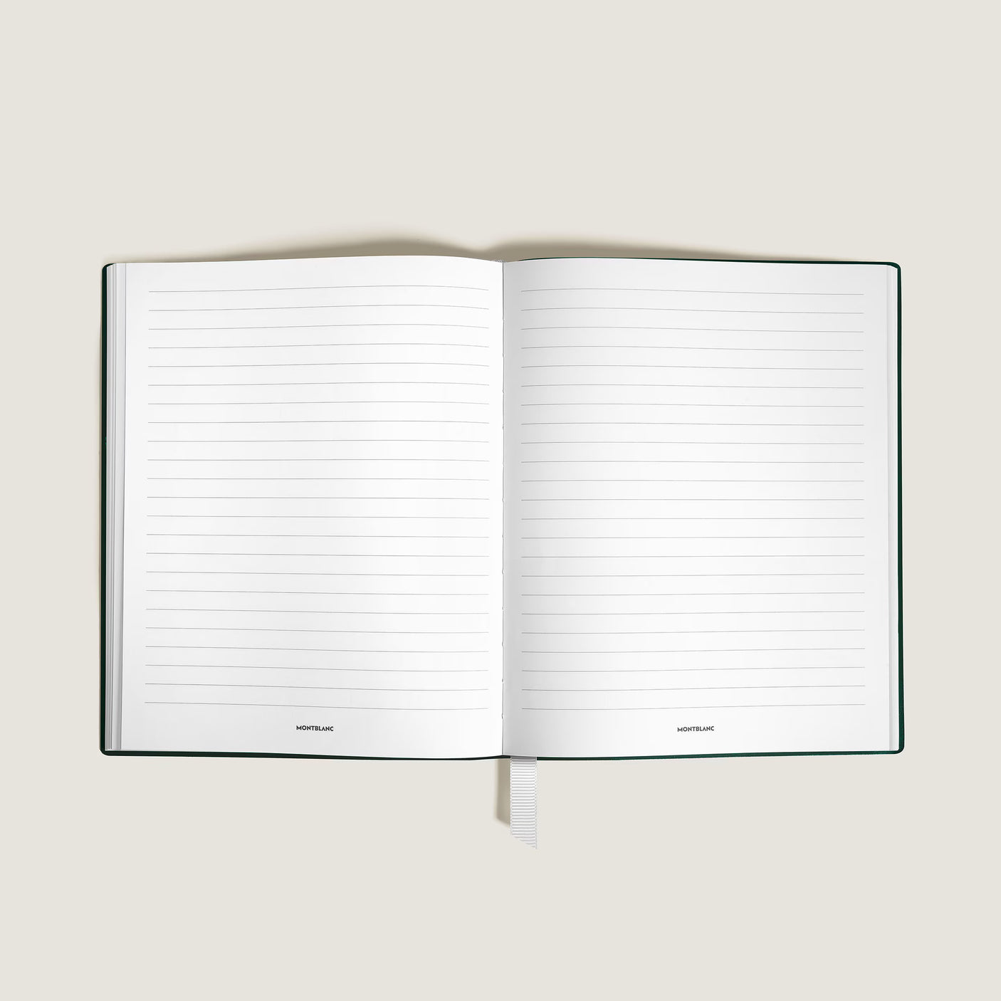 Montblanc Large Notebook Jungle Green Leather Lined