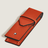 Montblanc Sartorial 2 Pen Pouch Tangerine