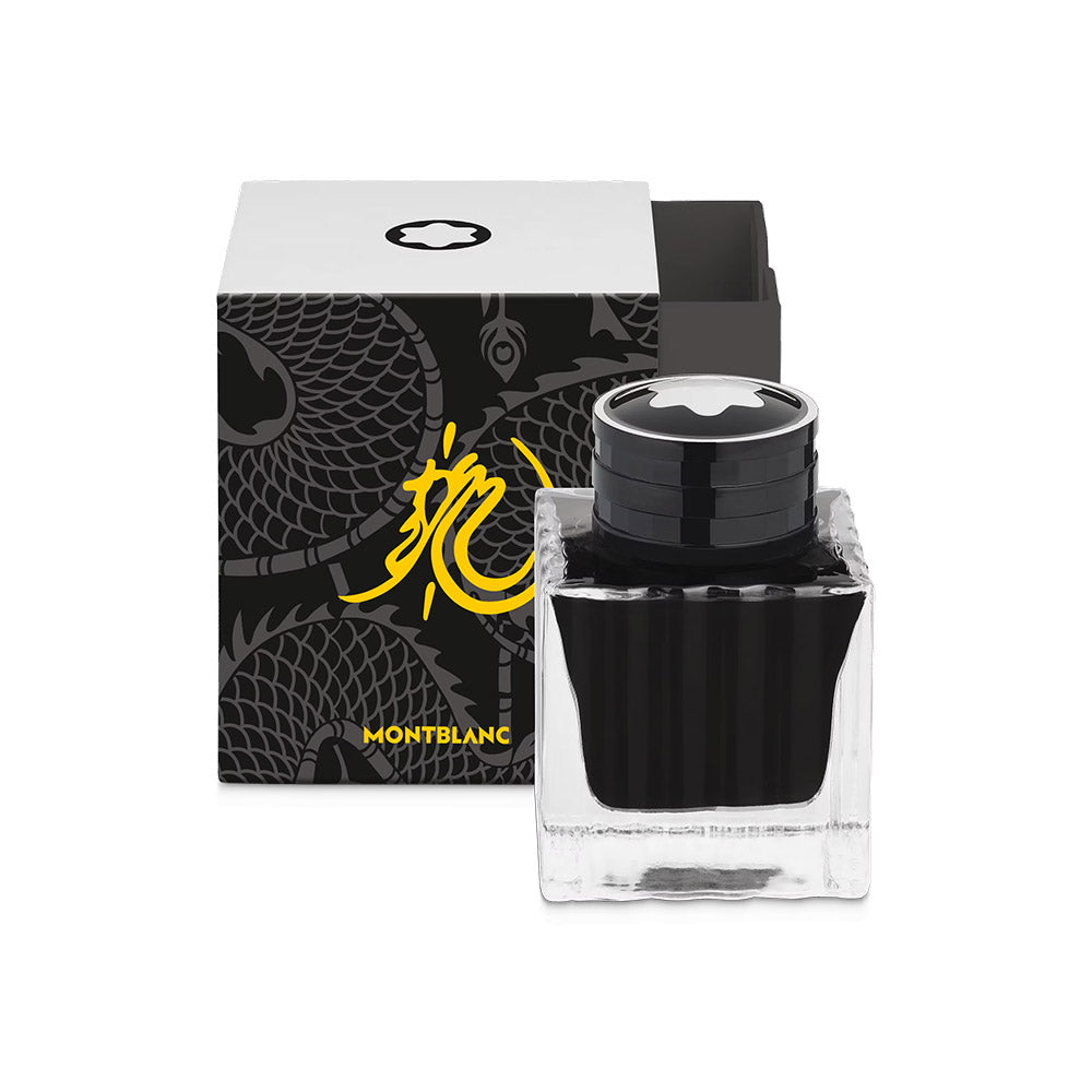 Montblanc Great Characters Homage to Bruce Lee Fountain Pen Ink Dragon Smoke 50ml