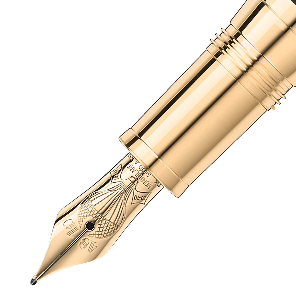 Montblanc Meisterstuck Solitaire LeGrand Fountain Pen Around the World in 80 Days 2023 Medium by Montblanc at Cult Pens