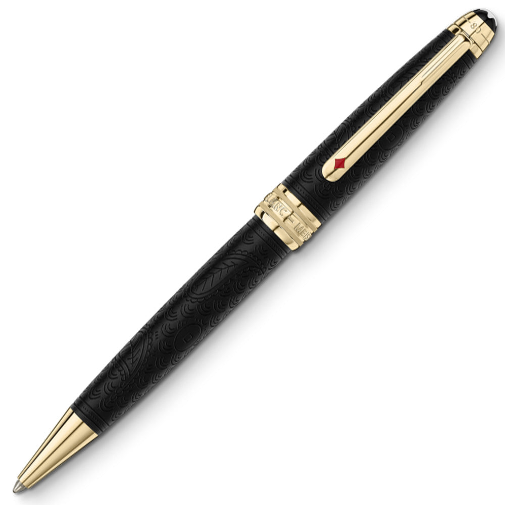 Montblanc Meisterstuck Solitaire Midsize Ballpoint Pen Around the World in 80 Days 2023 by Montblanc at Cult Pens