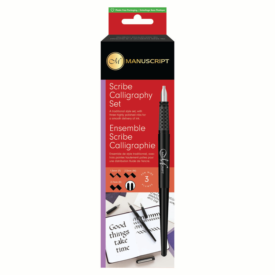Manuscript Scribe Calligraphy 3 Nib Set