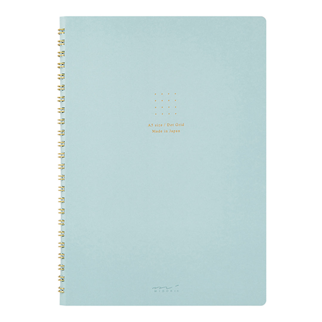 Color Coding Soft Ring Notebook Midori Ring Notebook A5 Color Dot Grid
