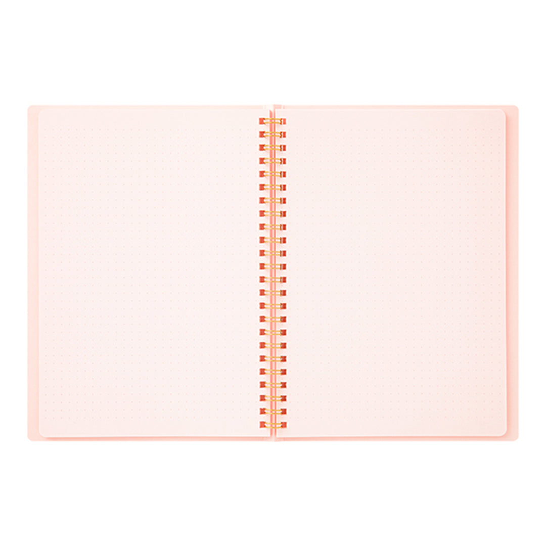 Color Coding Soft Ring Notebook Midori Ring Notebook A5 Color Dot Grid