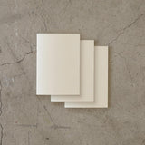 Midori MD Notebook Light A7 Plain Pages Pack of 3