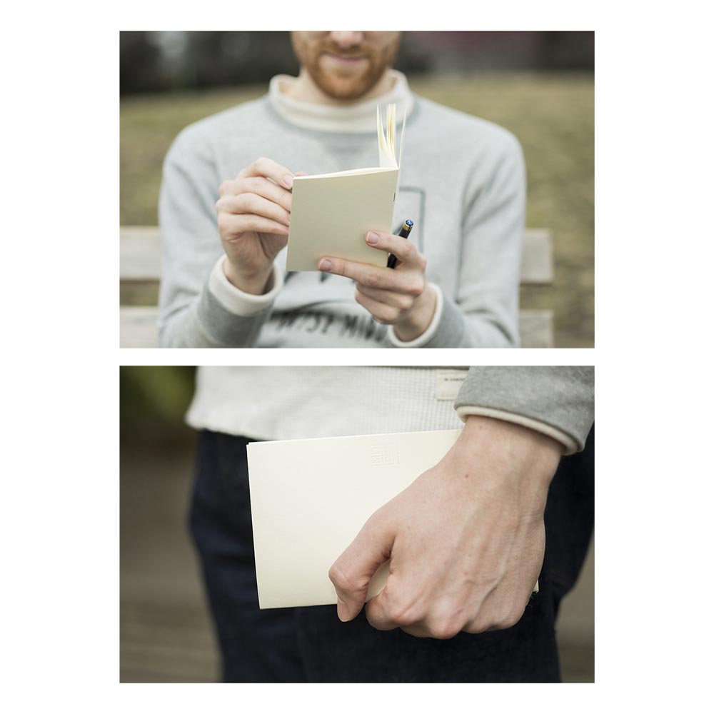 Midori MD Notebook Light A7 Plain Pages Pack of 3