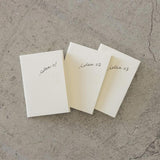 Midori MD Notebook Light A7 Plain Pages Pack of 3