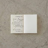 Midori MD Notebook Light A7 Plain Pages Pack of 3