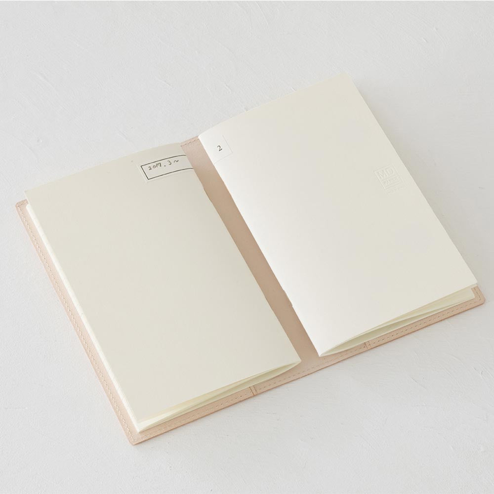 Midori MD Notebook Light A7 Plain Pages Pack of 3