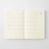 Midori Notebook Diary 2027 A6