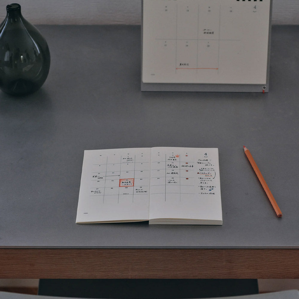 Midori Notebook Diary 2027 A5