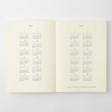 Midori Notebook Diary 2027 A5