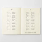 Midori Notebook Diary 2027 A5 Thin