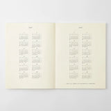 Midori Notebook Diary 2027 A4 Thin