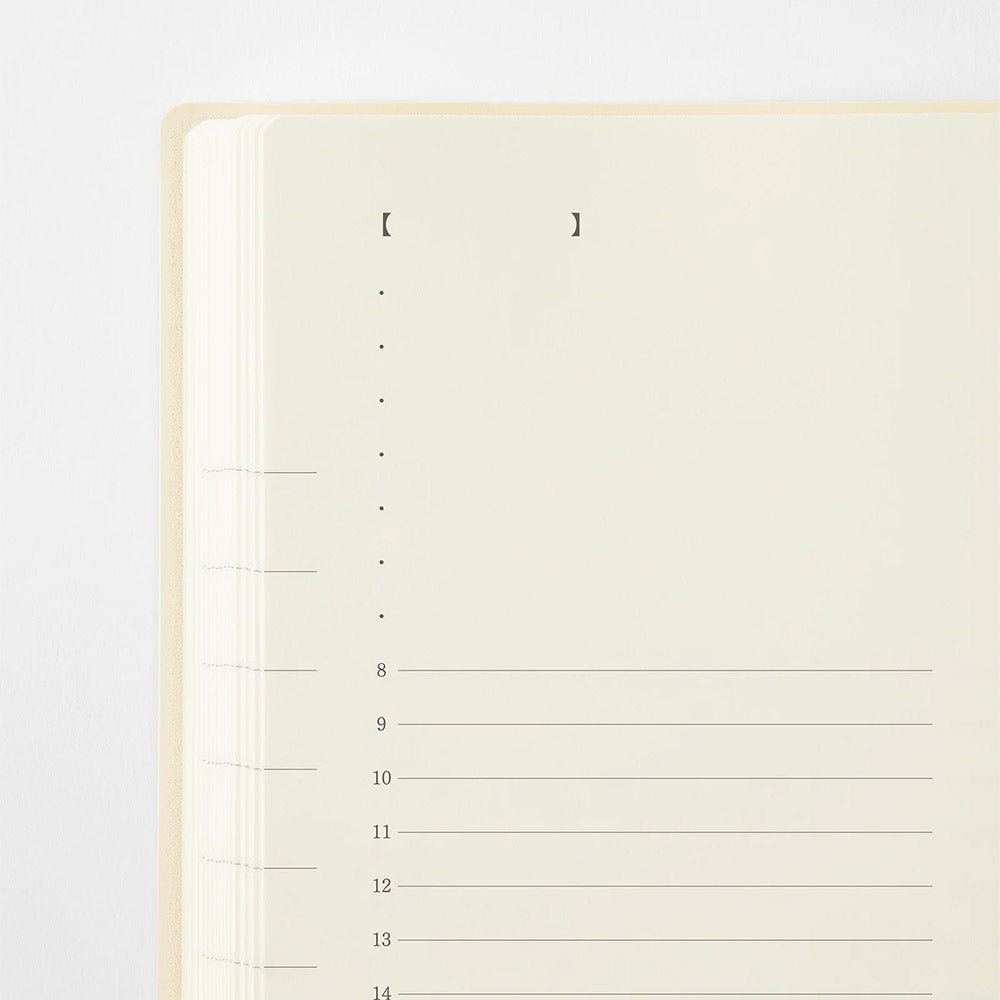 Midori Notebook Daily Diary 2027 A6