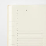 Midori Notebook Daily Diary 2027 A6