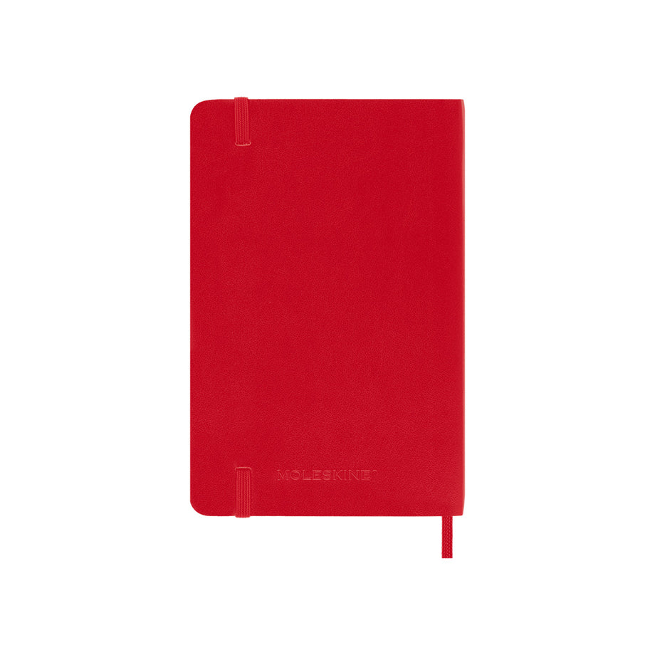 Buy Moleskine 2024 12-month Daily Pocket Softcover Notebook: Scarlet Red by  Moleskine With Free Delivery