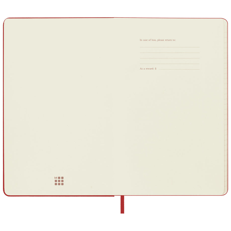 Moleskine Large Red Weekly 2024 Planner