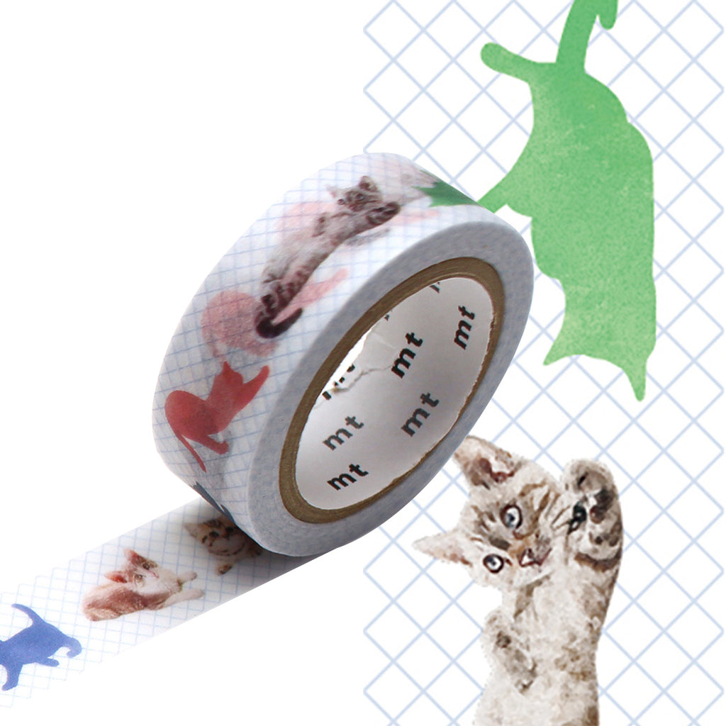 mt Washi Masking Tape - 15mm x 7m - Kitten by mt at Cult Pens