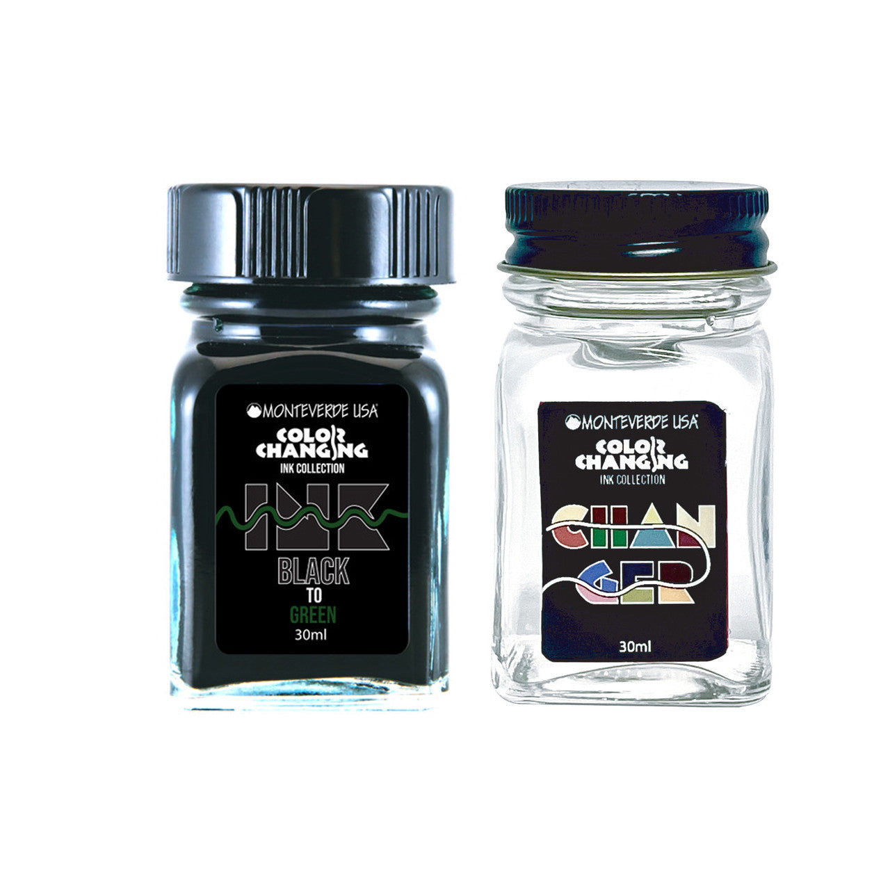 Monteverde Ink Bottle Colour Changing Ink 30ml & Changer Set