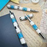 Monteverde Regatta Sport Ballpoint Pen Santorini Blue
