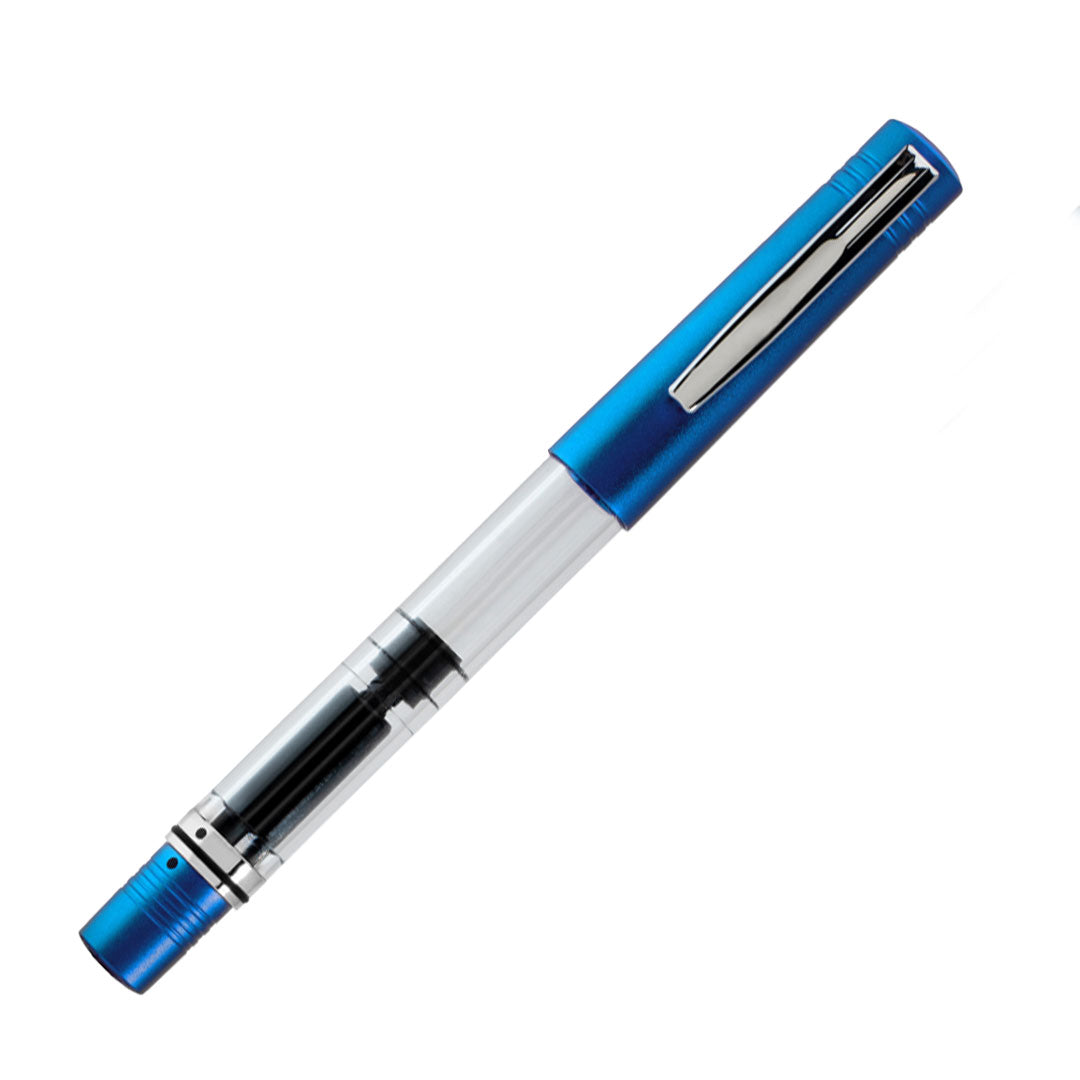 Monteverde MP1 Piston Filling Fountain Pen Bright Blue