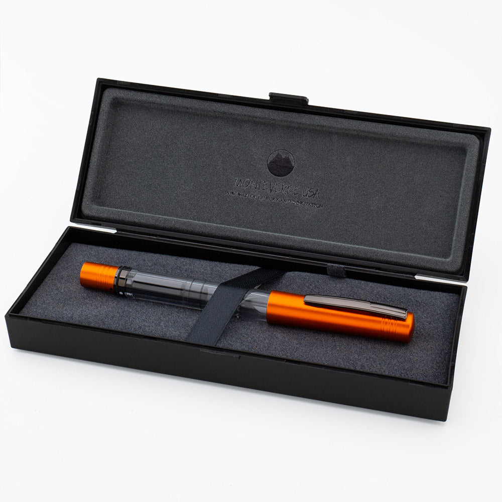 Monteverde MP1 Piston Filling Fountain Pen Foxy Orange