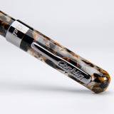 Conklin Mark Twain Crescent Filler Fountain Pen Orange Medley