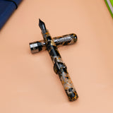 Conklin Mark Twain Crescent Filler Fountain Pen Orange Medley