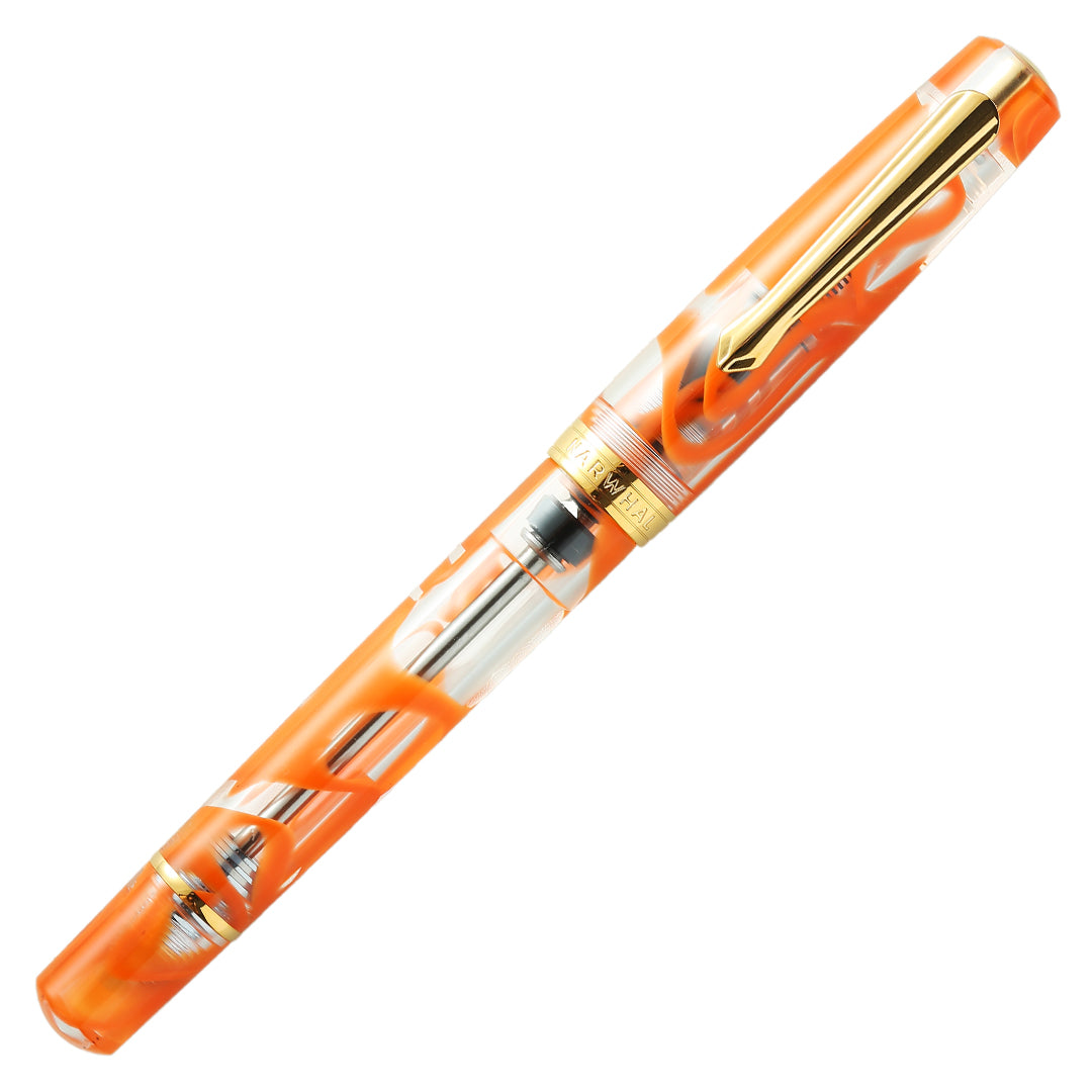 Nahvalur Original Plus Fountain Pen Garibaldi Orange