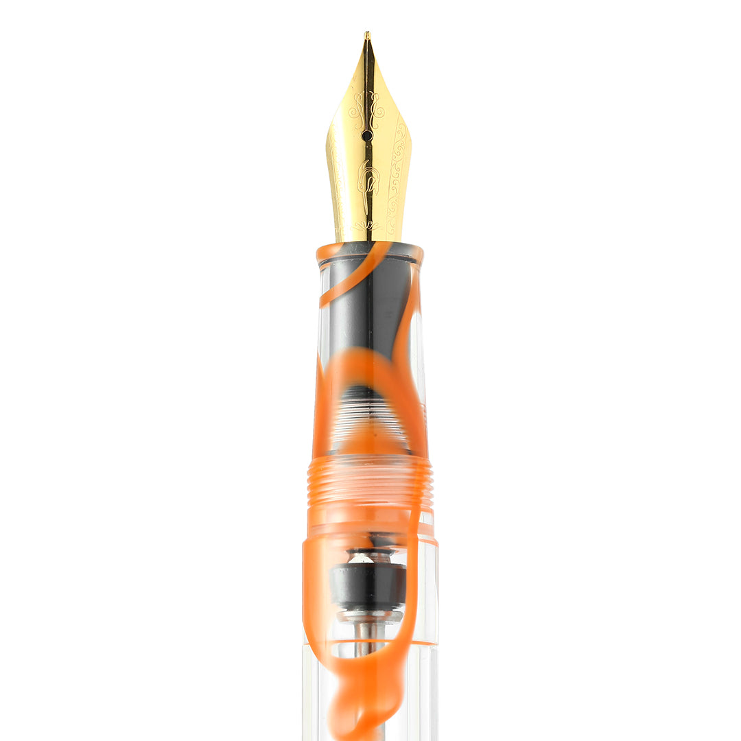 Nahvalur Original Plus Fountain Pen Garibaldi Orange