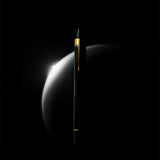 Nahvalur Eclipse Retractable Fountain Pen Black Gold