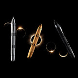 Nahvalur Eclipse Retractable Fountain Pen Pure Silver