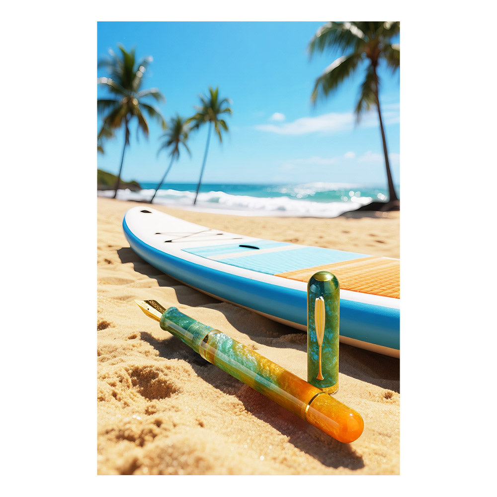 Nahvalur Voyage Fountain Pen Hawaii