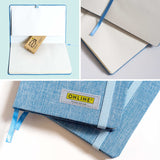 ONLINE 2nd Life Notebook A5 Blue Dotted