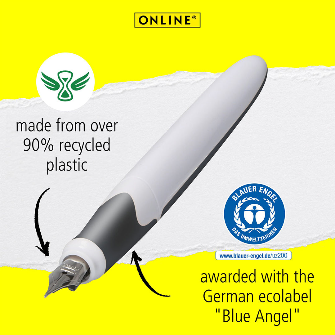 ONLINE AIR Blue Angel certificated fountain pen Black n'Grey