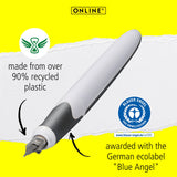 ONLINE AIR Blue Angel certificated fountain pen Black n'Grey