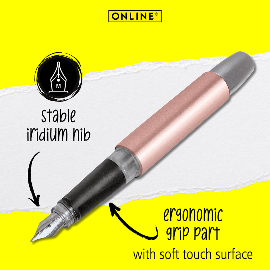 ONLINE Campus Fountain Pen Rosegold
