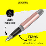 ONLINE Campus Fountain Pen Rosegold