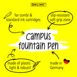 ONLINE Campus Fountain Pen Rosegold