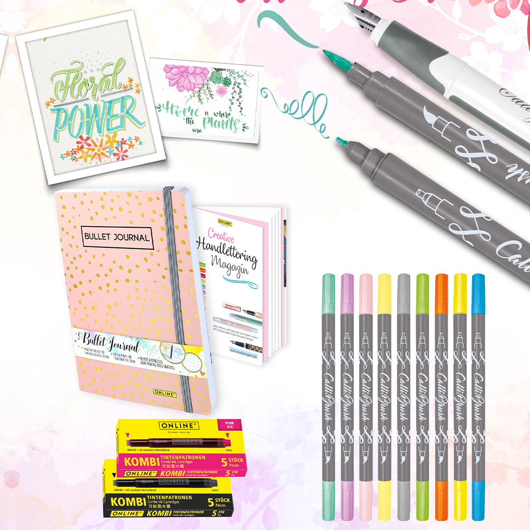 ONLINE Handlettering Calligraphy Pen Set of 10